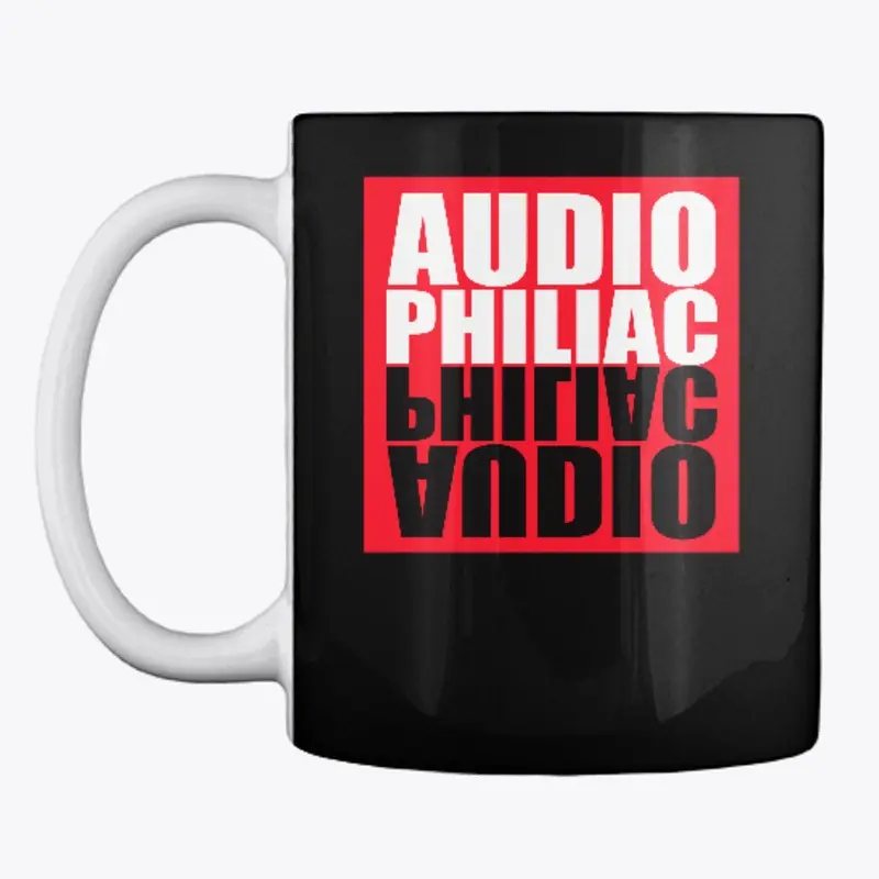 Audiophiliac Upsidedown Mug